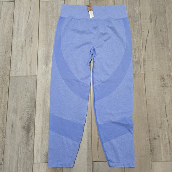 Victorias Secret PINK Active High Waist Full Length Leggings XXL Light Blue Yoga - Picture 3 of 12